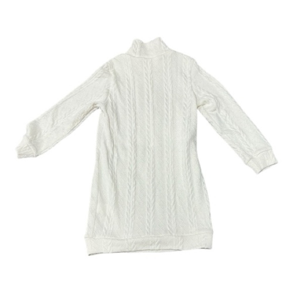 PatPat - NWT - Cream Cable-Knit Turtleneck Sweater Dress for Girls - Picture 7 of 7